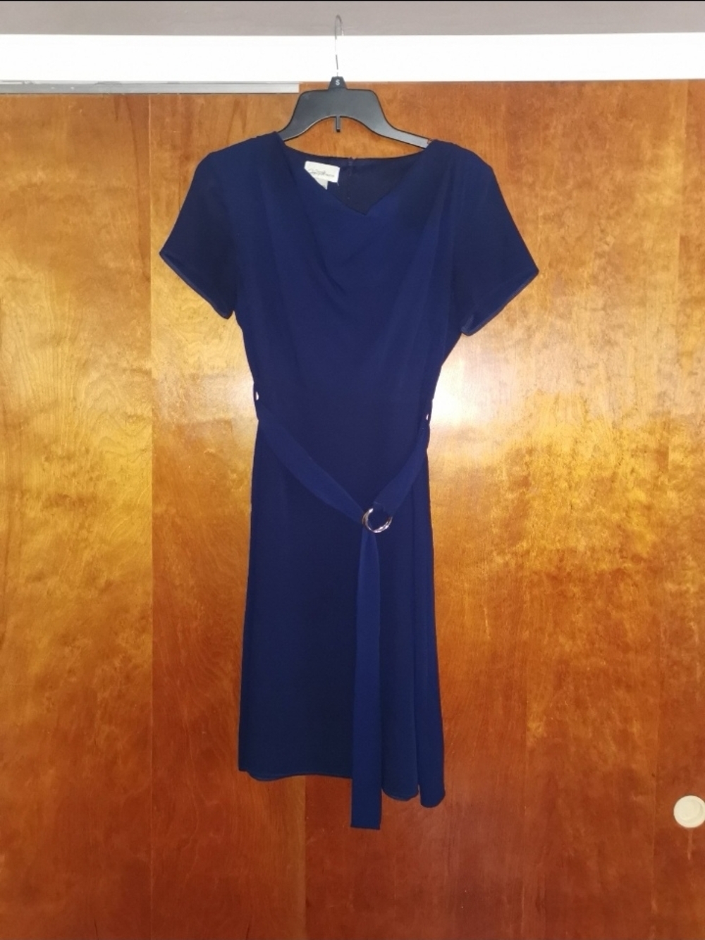 Jessica Simpson Dark Blue Dress Under Knee, Size S‎